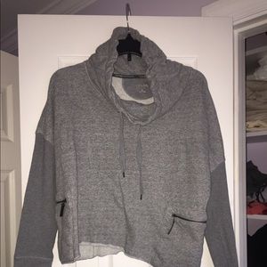 Calvin Klein cowl turtle neck sweatshirt